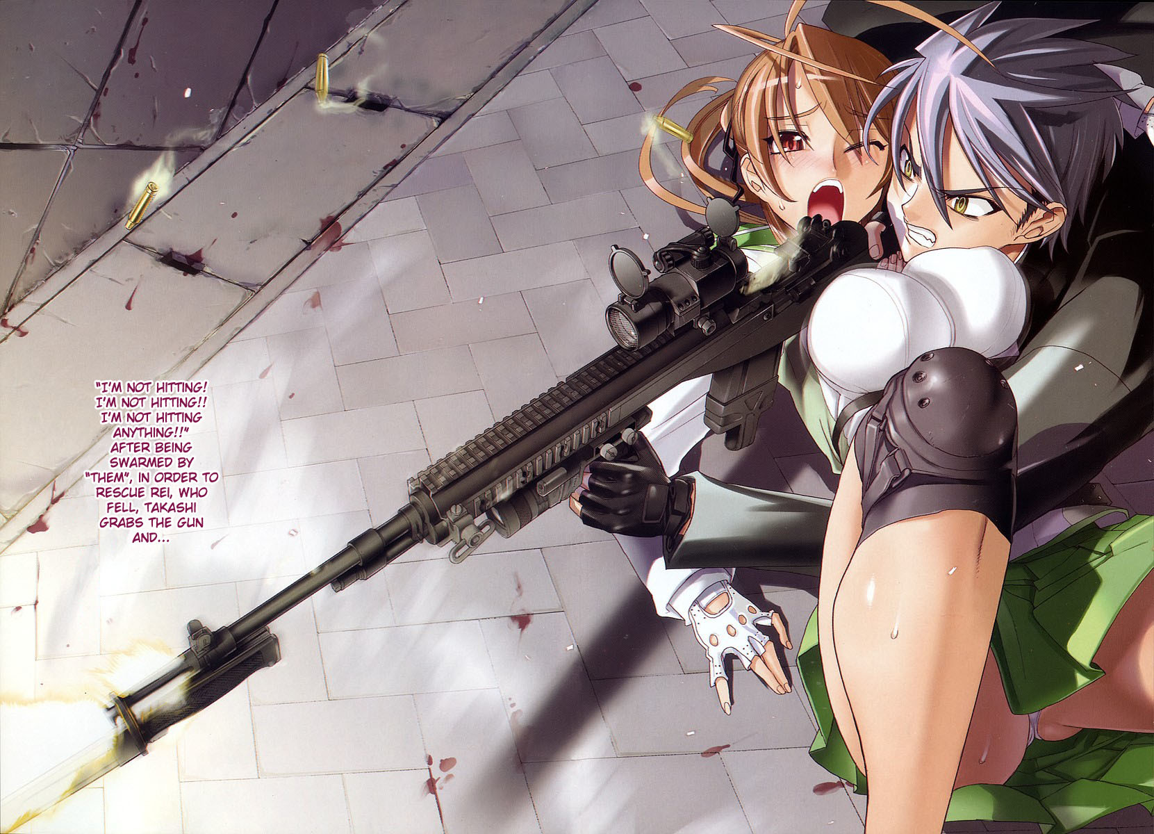 Highschool of the Dead Chapter 8 page 7 - Chapter 8: Alice in Deadland