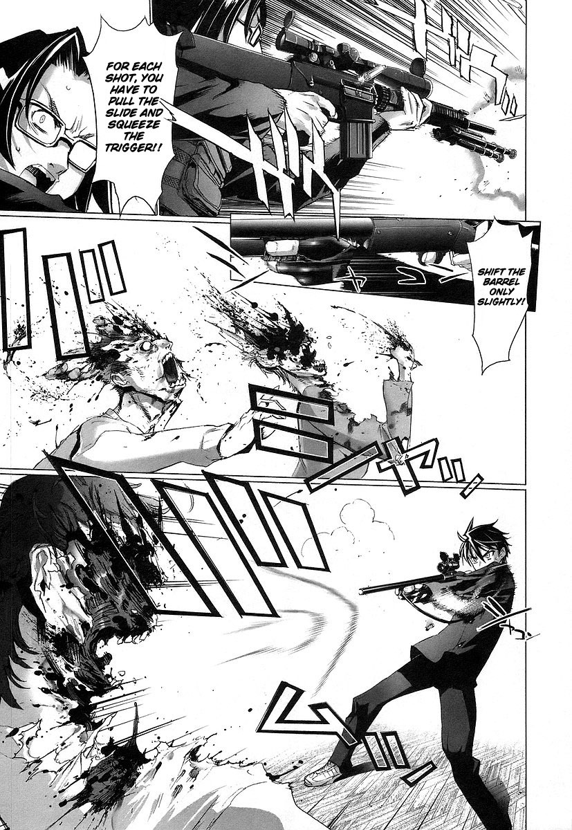 Highschool of the Dead Chapter 9 page 11 - Chapter 9: The Dead Way Home