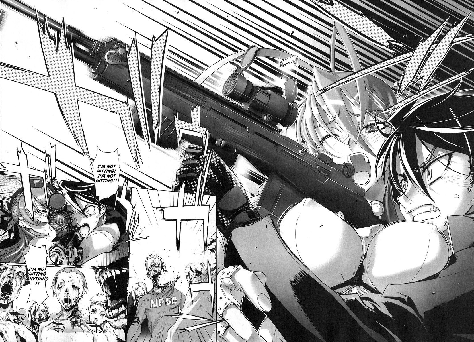 Highschool of the Dead Chapter 9 page 16 - Chapter 9: The Dead Way Home