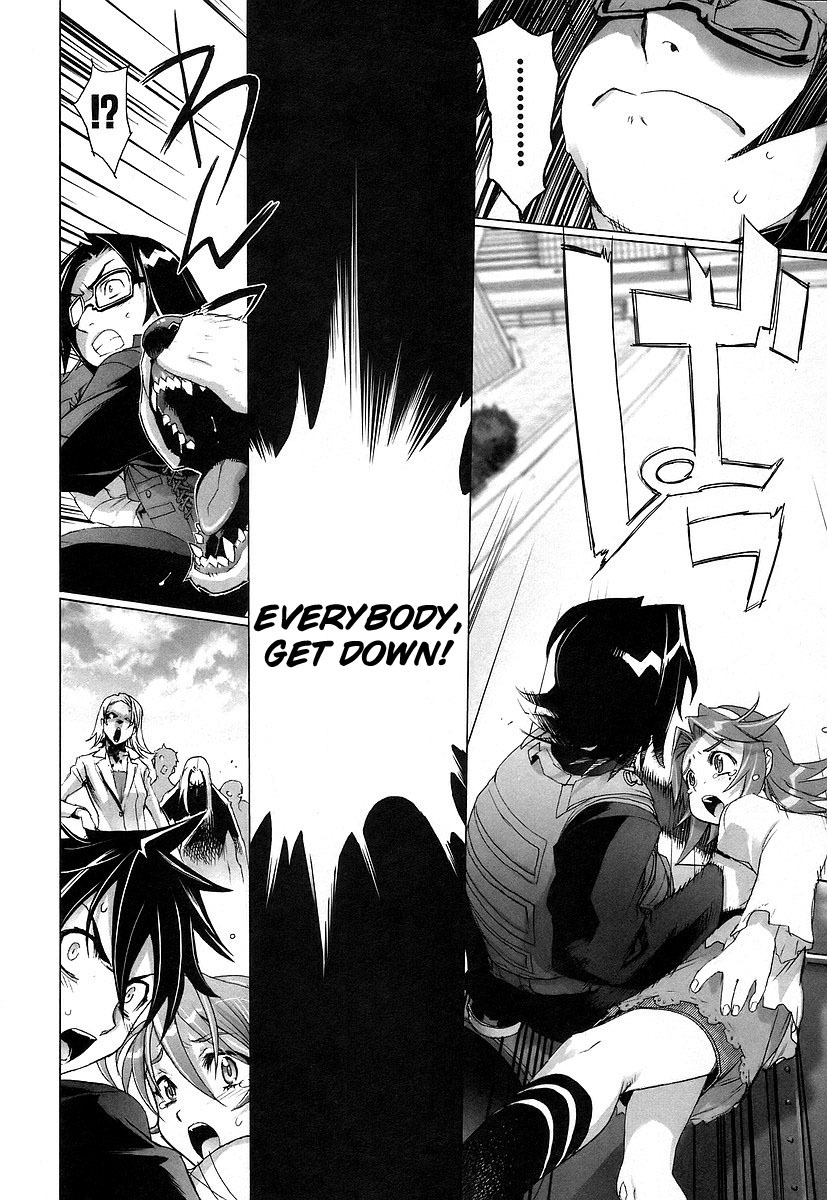 Highschool of the Dead Chapter 9 page 25 - Chapter 9: The Dead Way Home