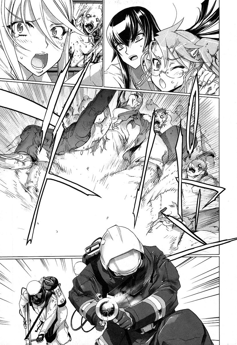 Highschool of the Dead Chapter 9 page 26 - Chapter 9: The Dead Way Home