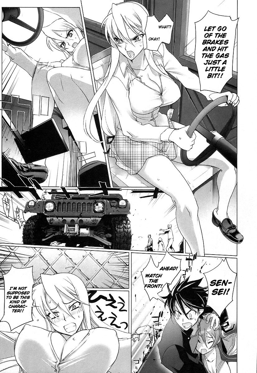 Highschool of the Dead Chapter 9 page 5 - Chapter 9: The Dead Way Home