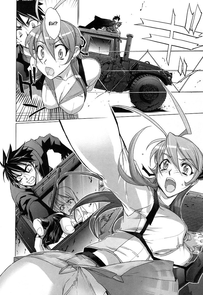 Highschool of the Dead Chapter 9 page 6 - Chapter 9: The Dead Way Home