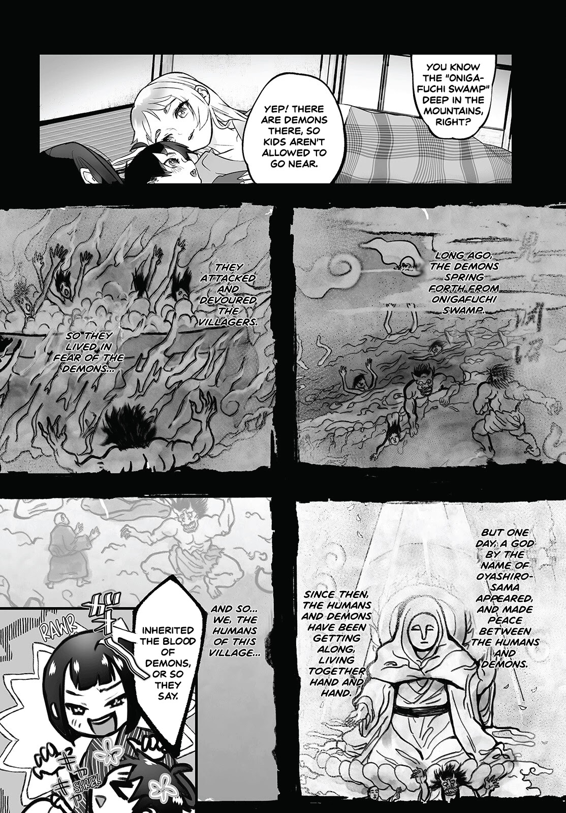Higurashi no Naku Koro ni Oni Chapter 3 page 2 - Chapter 3