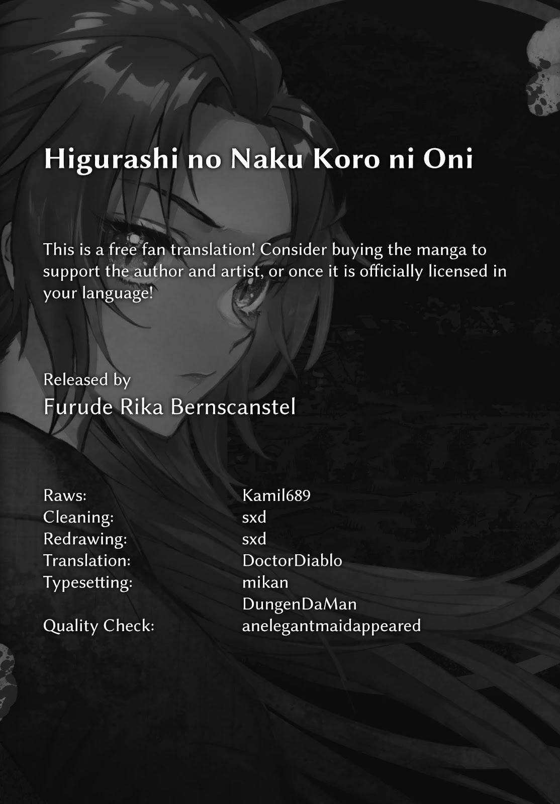 Higurashi no Naku Koro ni Oni Chapter 3 page 27 - Chapter 3