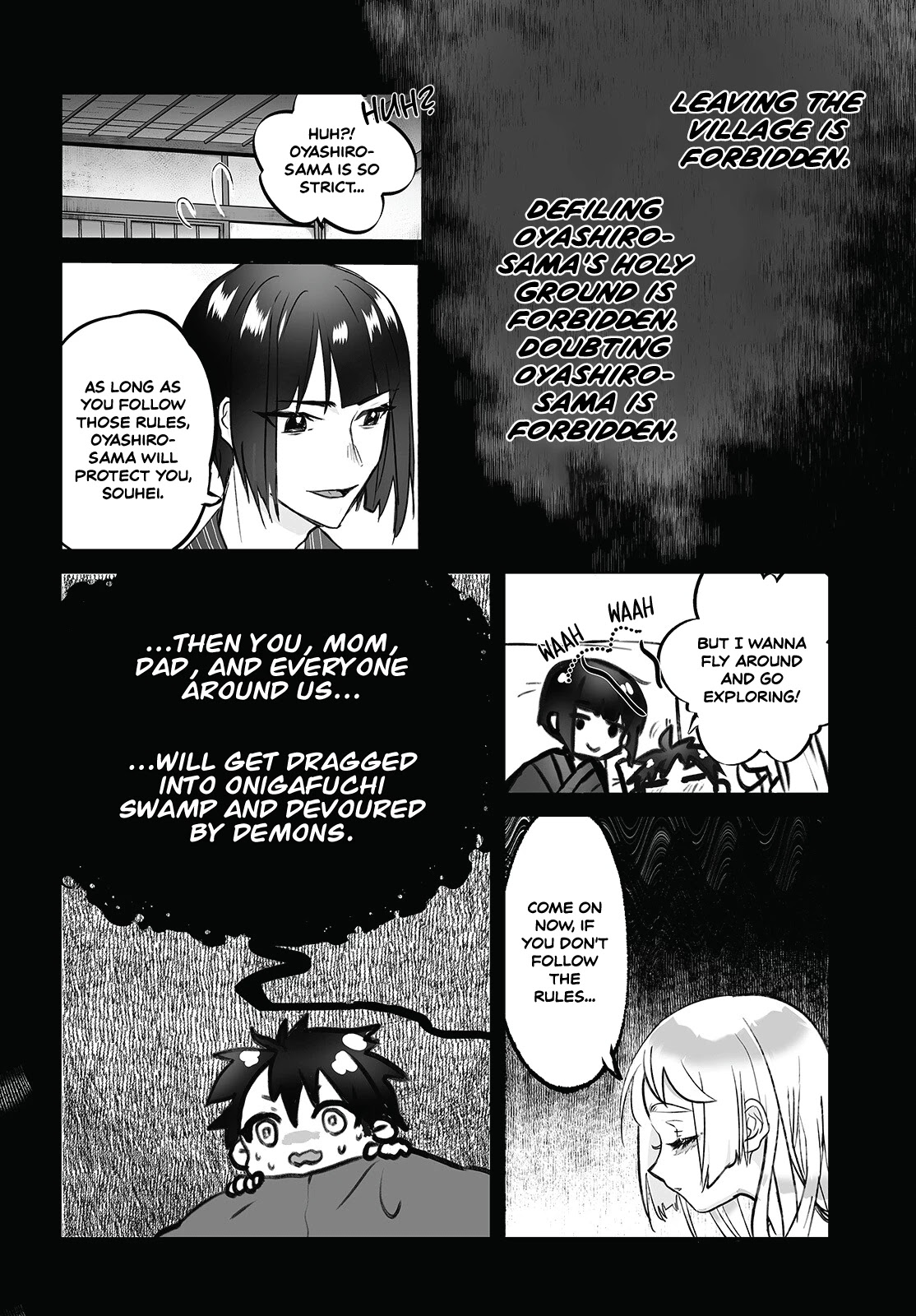 Higurashi no Naku Koro ni Oni Chapter 3 page 4 - Chapter 3