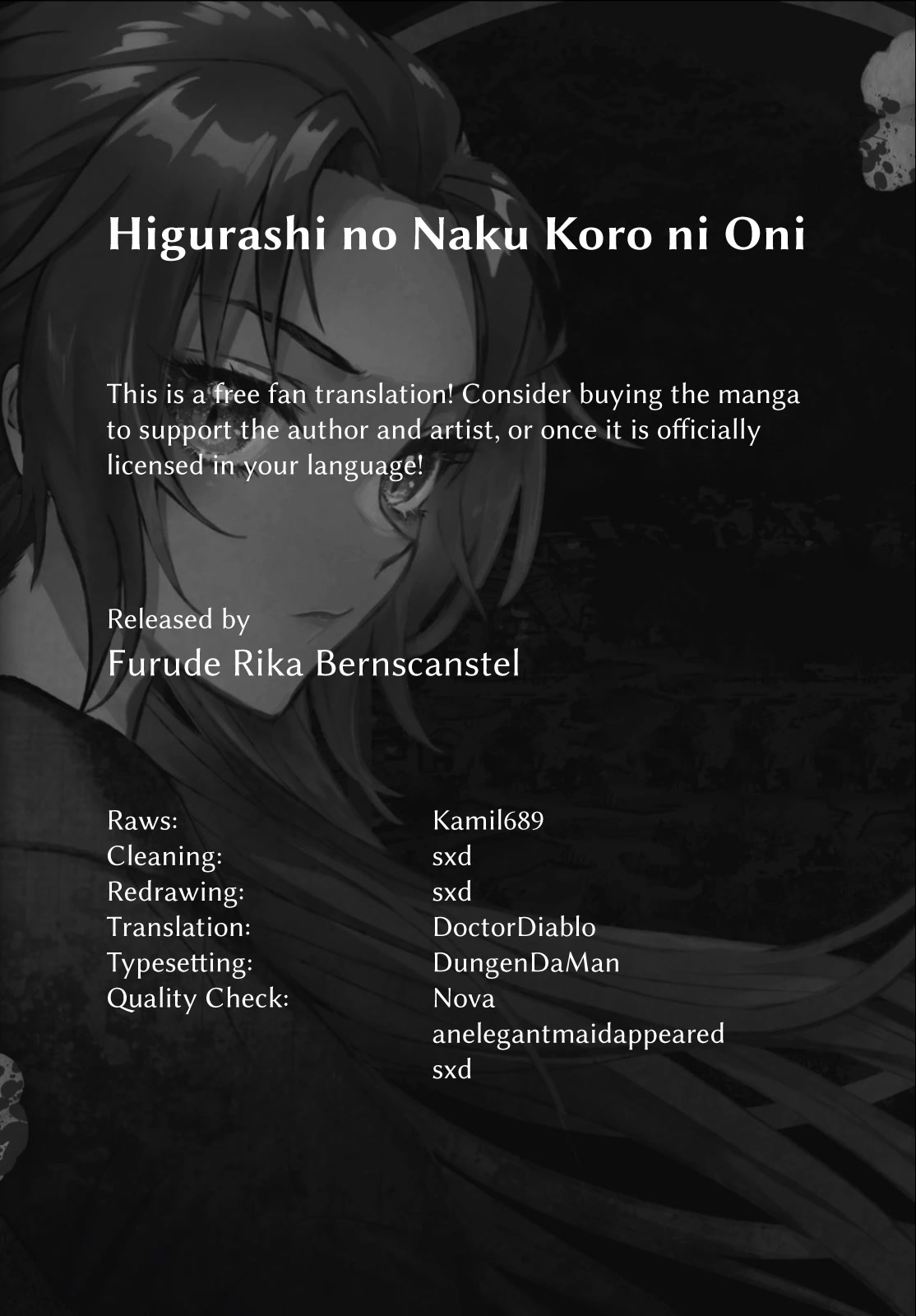 Higurashi no Naku Koro ni Oni Chapter 7 page 27 - Chapter 7