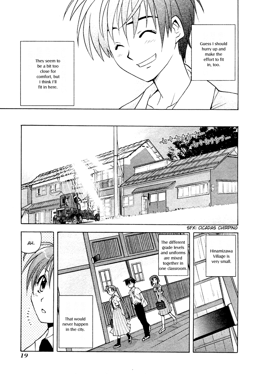 Higurashi When They Cry: Abducted by Demons Arc Chapter 1 page 20 - Chapter 1: Hinamizawa Village