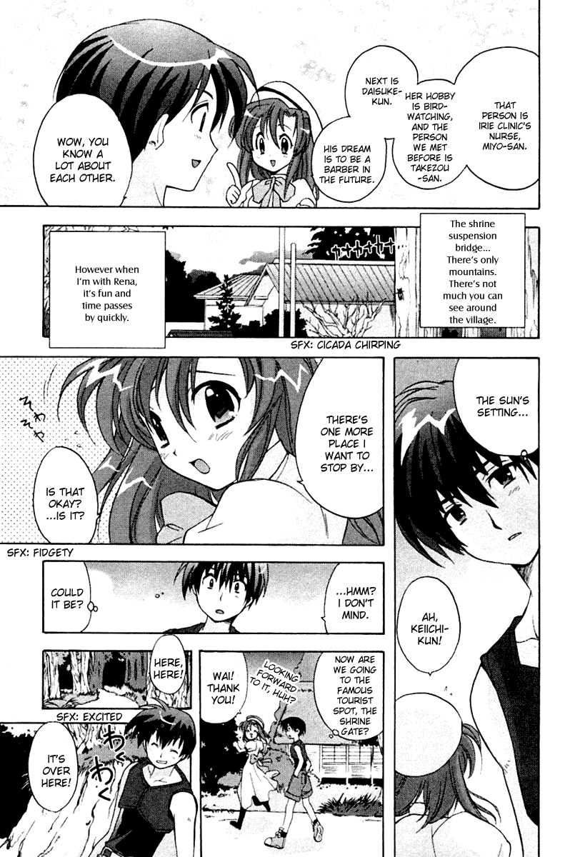 Higurashi When They Cry: Abducted by Demons Arc Chapter 1 page 32 - Chapter 1: Hinamizawa Village