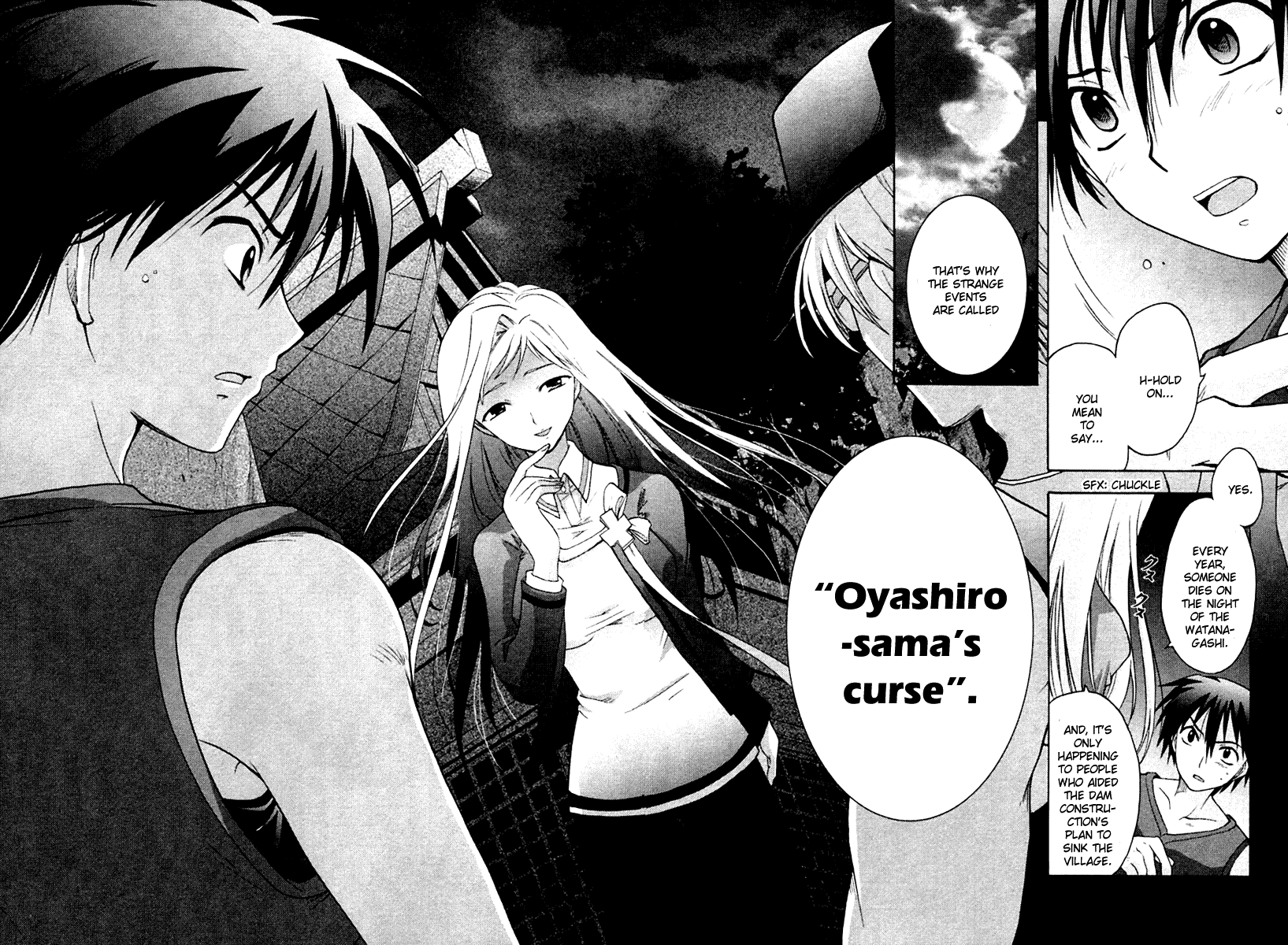 Higurashi When They Cry: Abducted by Demons Arc Chapter 2 page 45 - Chapter 2: Night of the Watanagashi