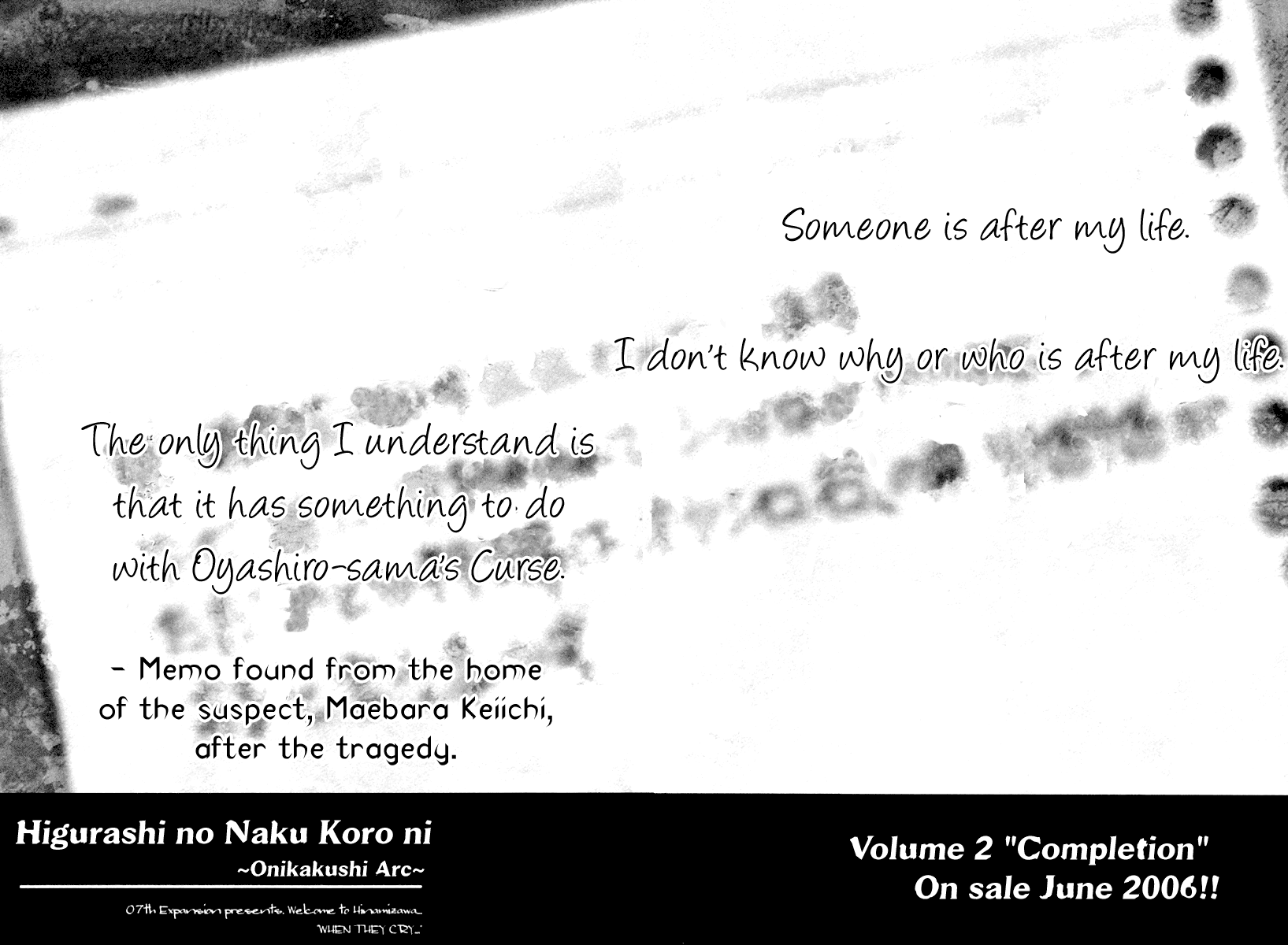 Higurashi When They Cry: Abducted by Demons Arc Chapter 3 page 60 - Chapter 3: Doubt