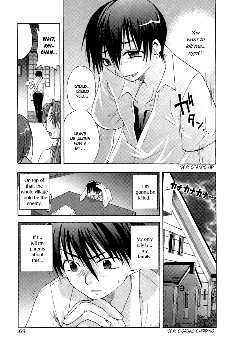 Higurashi When They Cry: Abducted by Demons Arc Chapter 5 page 18 - Chapter 5: Isolation