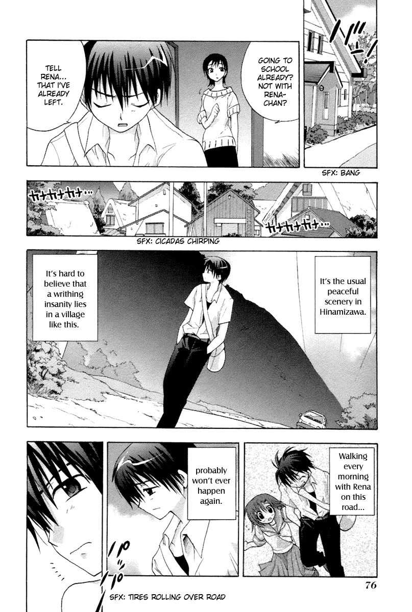 Higurashi When They Cry: Abducted by Demons Arc Chapter 5 page 25 - Chapter 5: Isolation