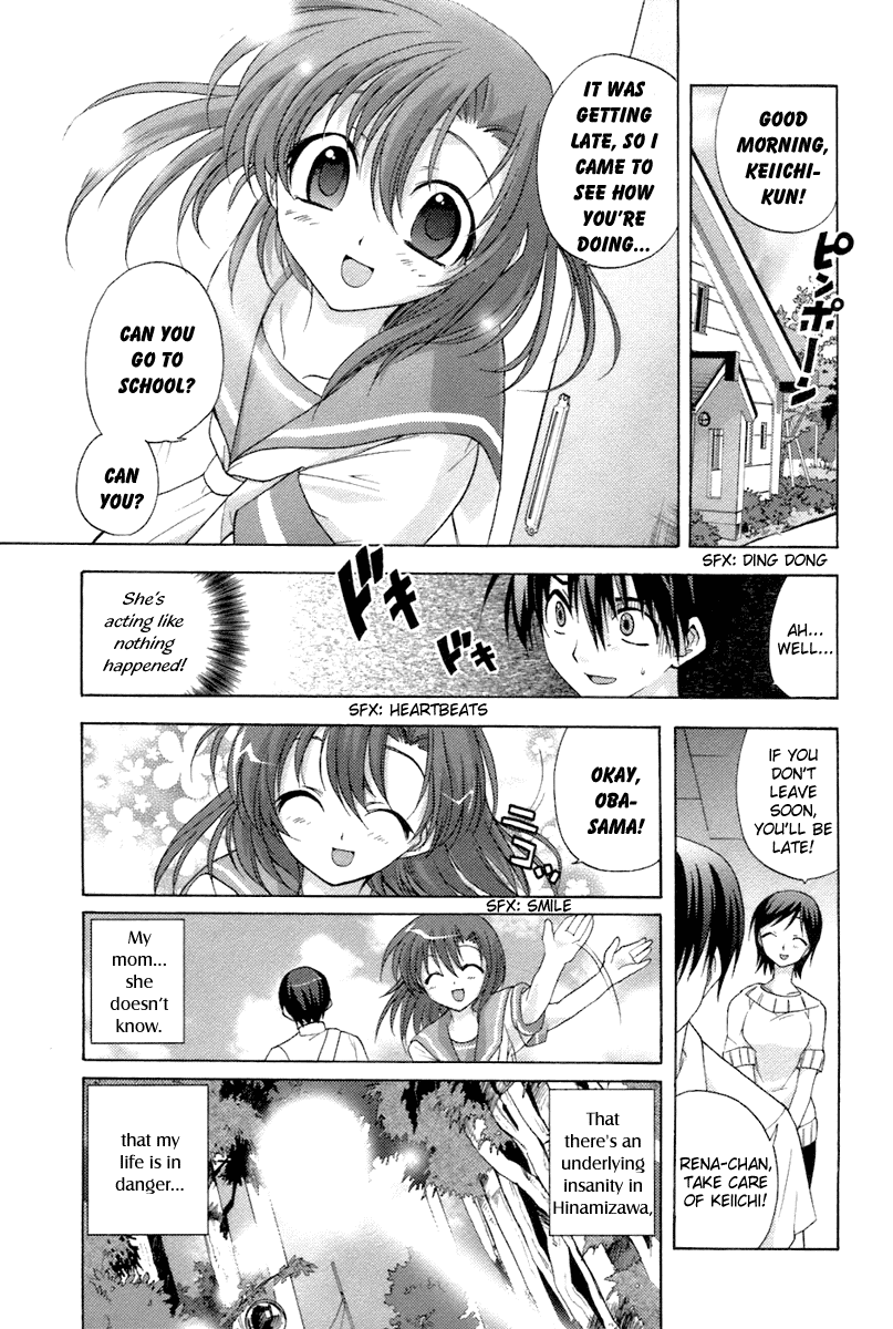 Higurashi When They Cry: Abducted by Demons Arc Chapter 5 page 6 - Chapter 5: Isolation