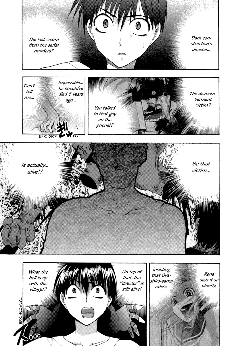Higurashi When They Cry: Abducted by Demons Arc Chapter 7 page 37 - Chapter 7: Hope [END]