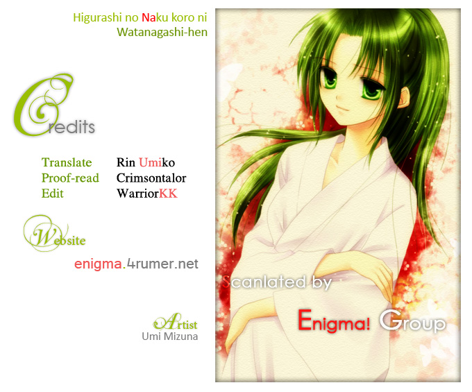 Higurashi When They Cry: Cotton Drifting Arc Chapter 6 page 38 - Chapter 6: Ritual Tools Temple