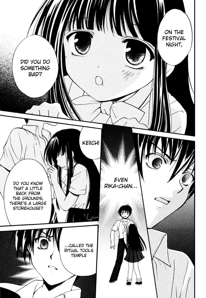Higurashi When They Cry: Cotton Drifting Arc Chapter 8 page 11 - Chapter 8: Demoned Away