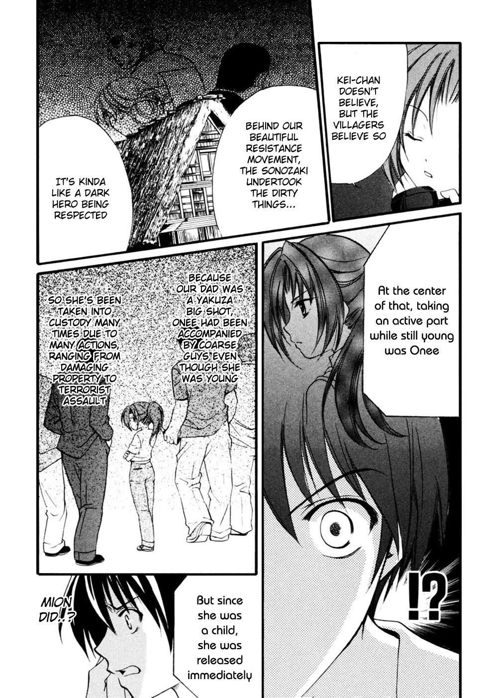 Higurashi When They Cry: Cotton Drifting Arc Chapter 8 page 22 - Chapter 8: Demoned Away