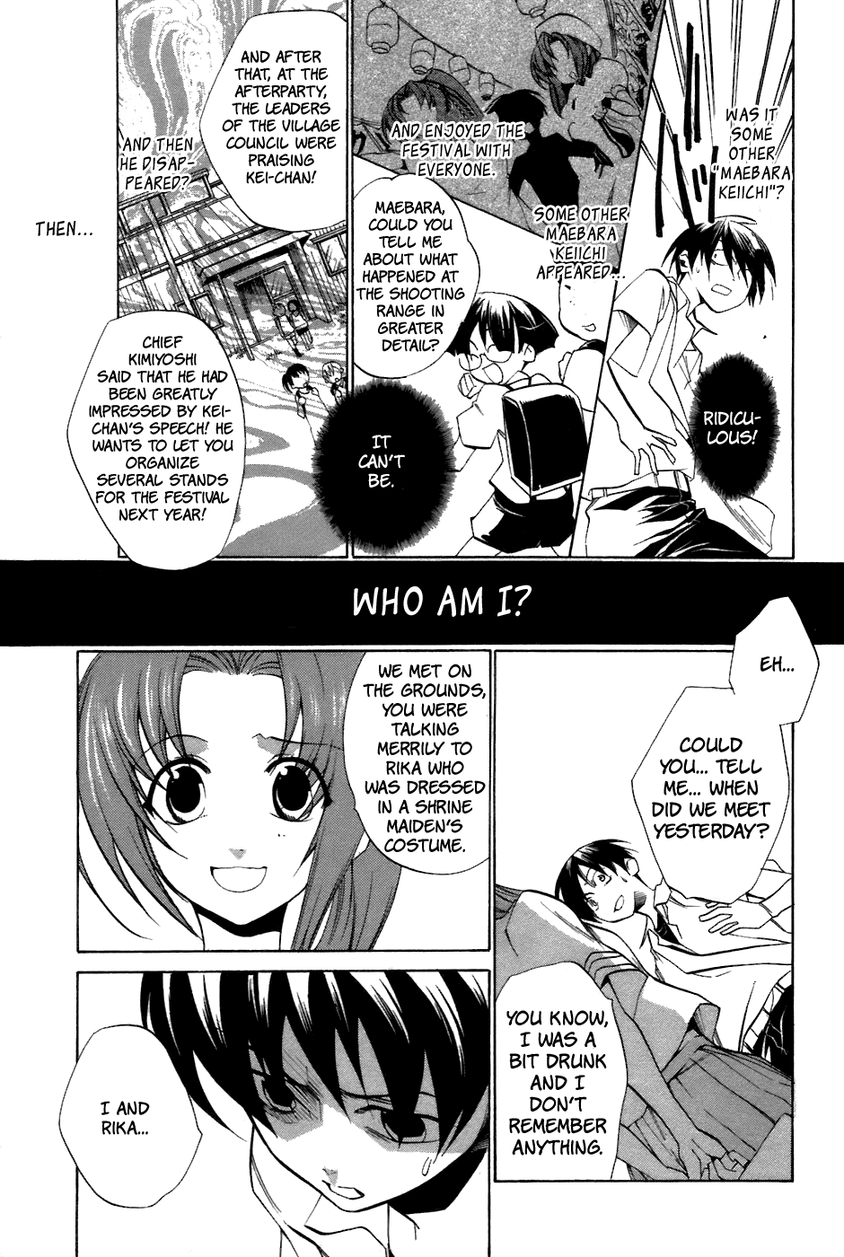 Higurashi When They Cry: Curse Killing Arc Chapter 11 page 8 - Chapter 11