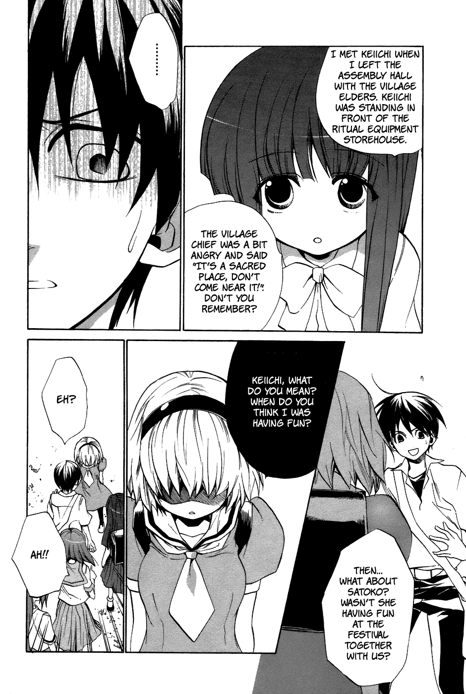Higurashi When They Cry: Curse Killing Arc Chapter 11 page 9 - Chapter 11