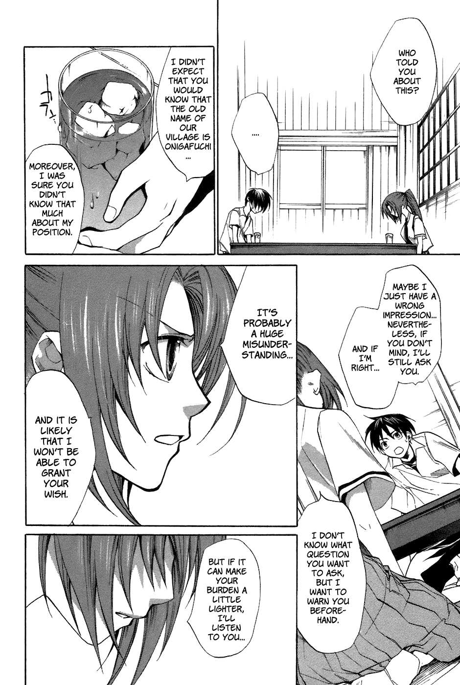 Higurashi When They Cry: Curse Killing Arc Chapter 8 page 12 - Chapter 8