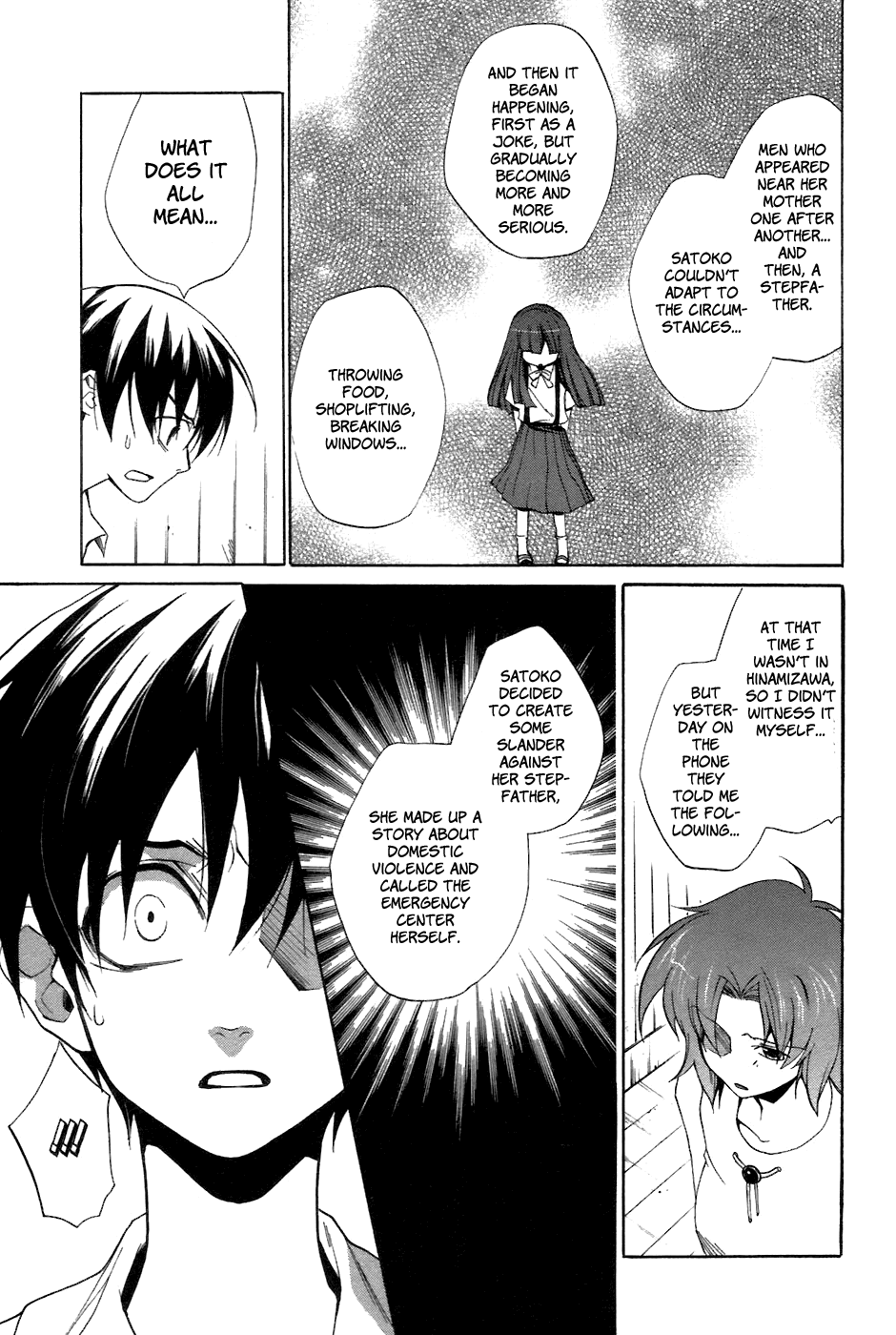 Higurashi When They Cry: Curse Killing Arc Chapter 8 page 25 - Chapter 8