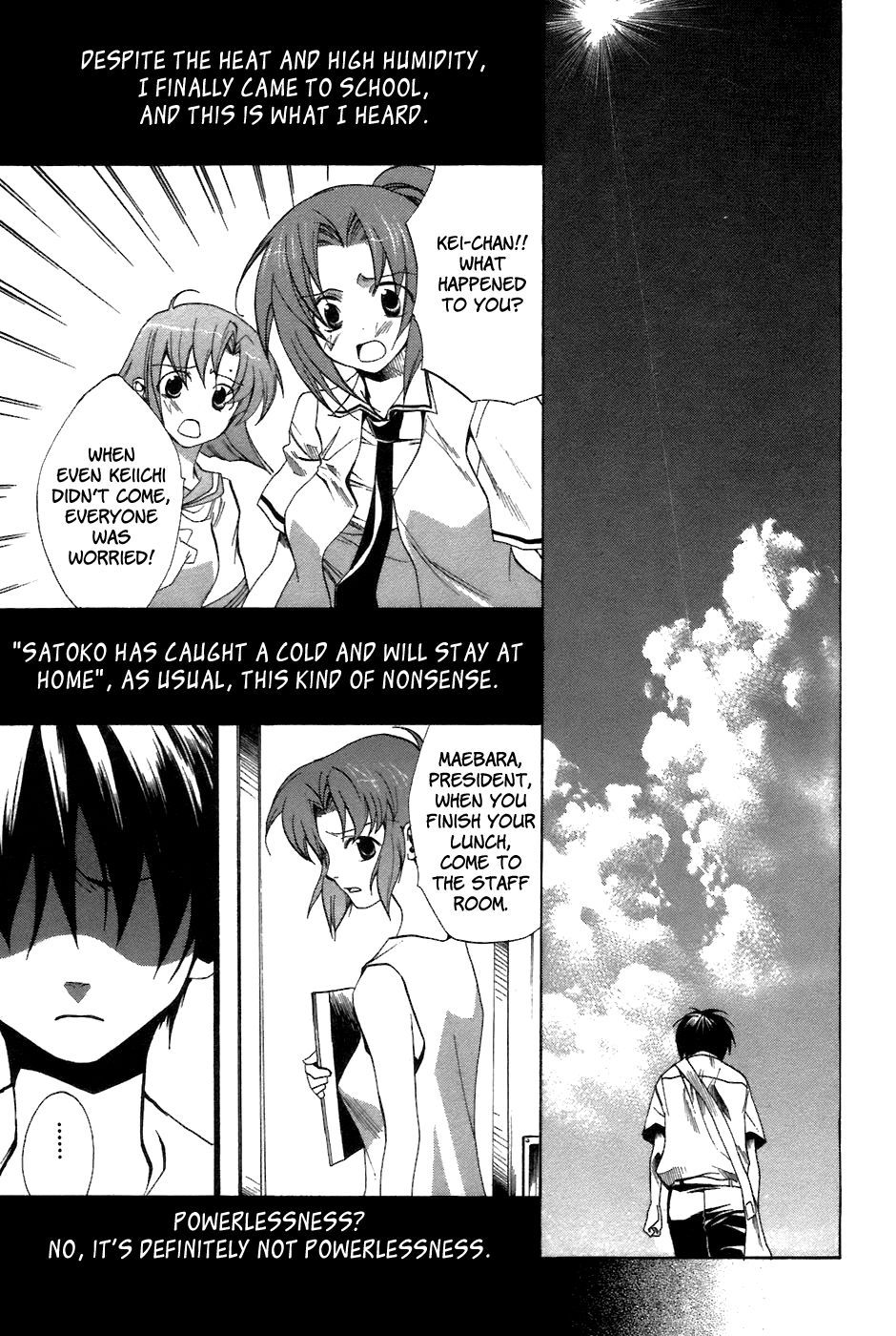 Higurashi When They Cry: Curse Killing Arc Chapter 8 page 5 - Chapter 8
