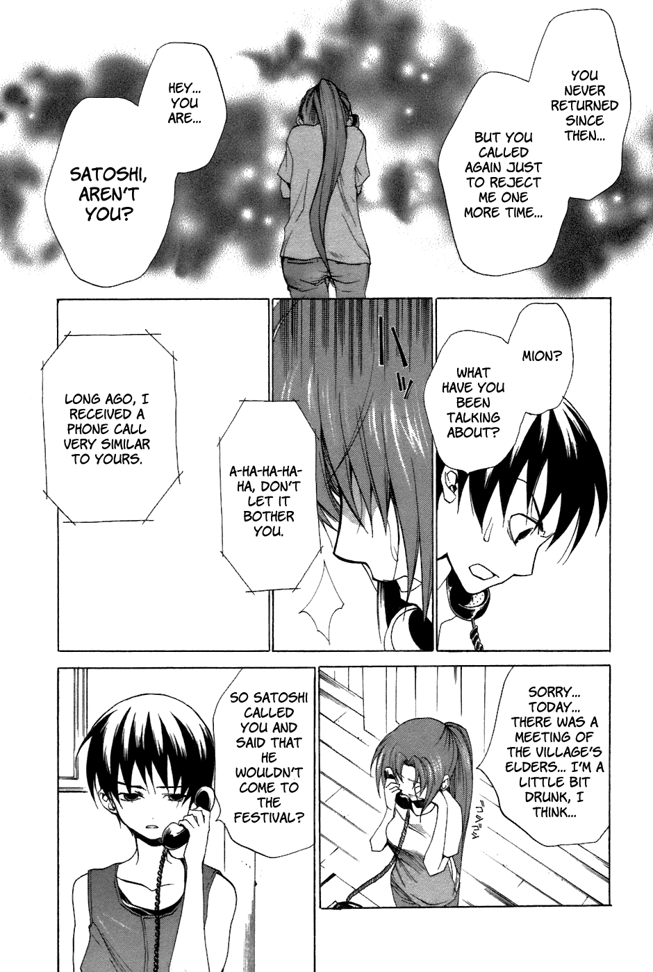 Higurashi When They Cry: Curse Killing Arc Chapter 9 page 14 - Chapter 9