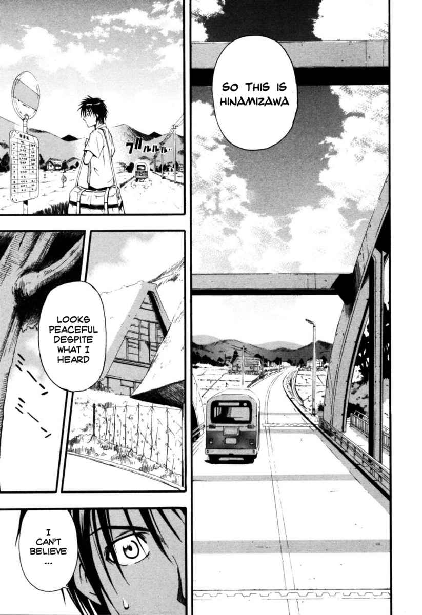 Higurashi When They Cry: Time Killing Arc Chapter 1 page 14 - Chapter 1: Suggestion