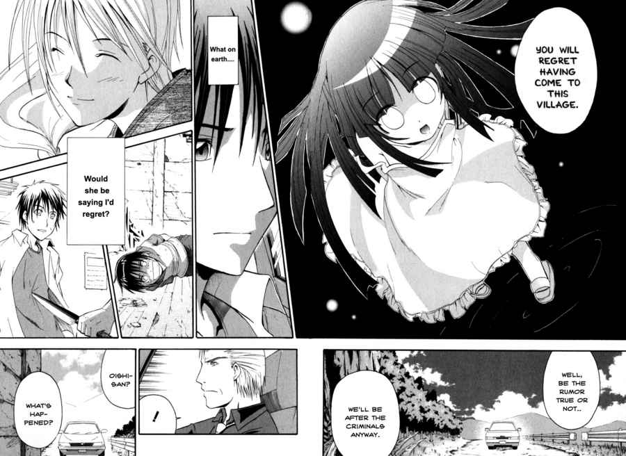 Higurashi When They Cry: Time Killing Arc Chapter 5 page 18 - Chapter 5: Contact