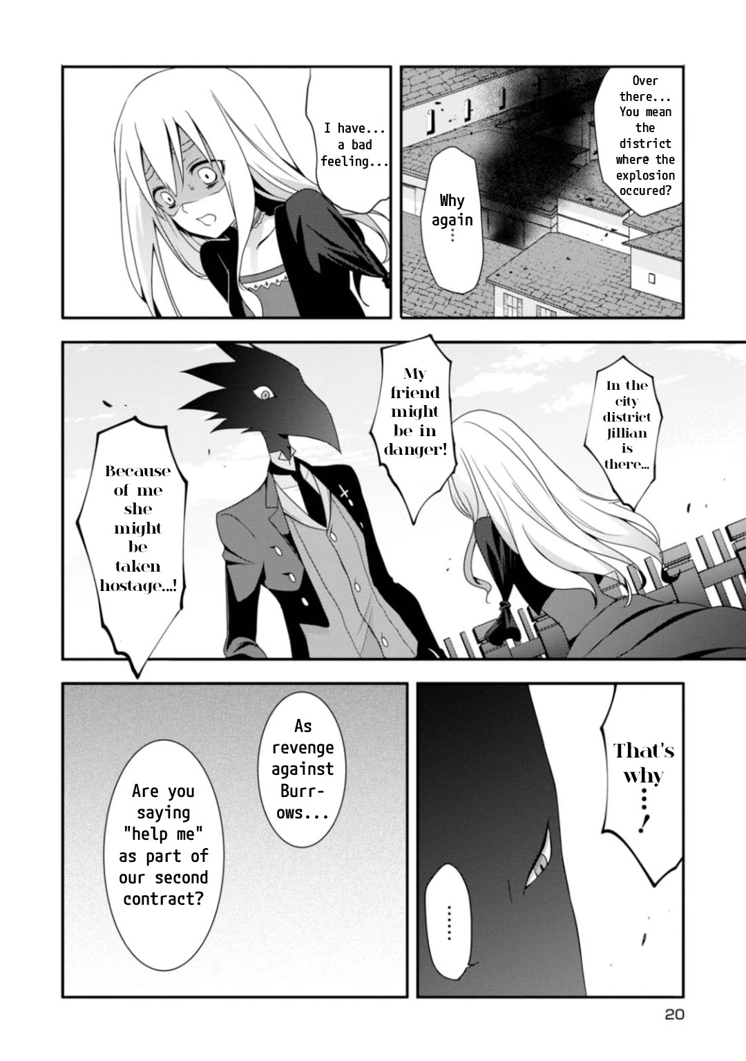 Higyaku no Noel Chapter 6 page 21 - Chapter 6: Bomber Commotion