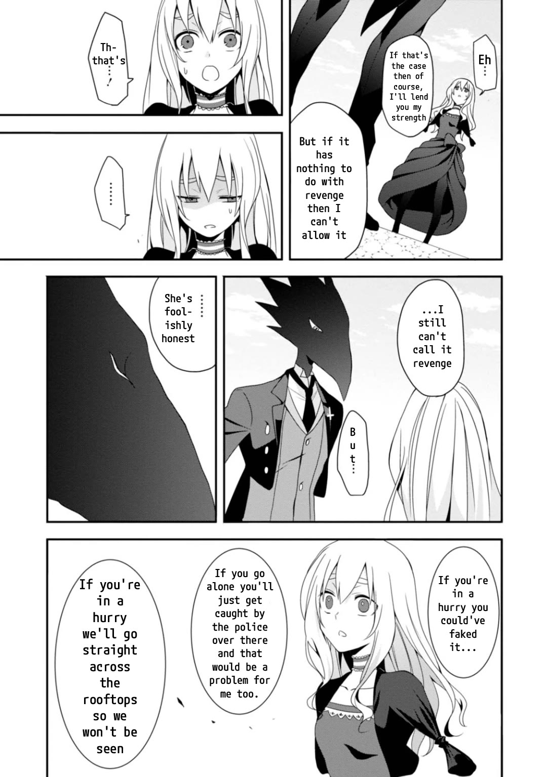 Higyaku no Noel Chapter 6 page 22 - Chapter 6: Bomber Commotion