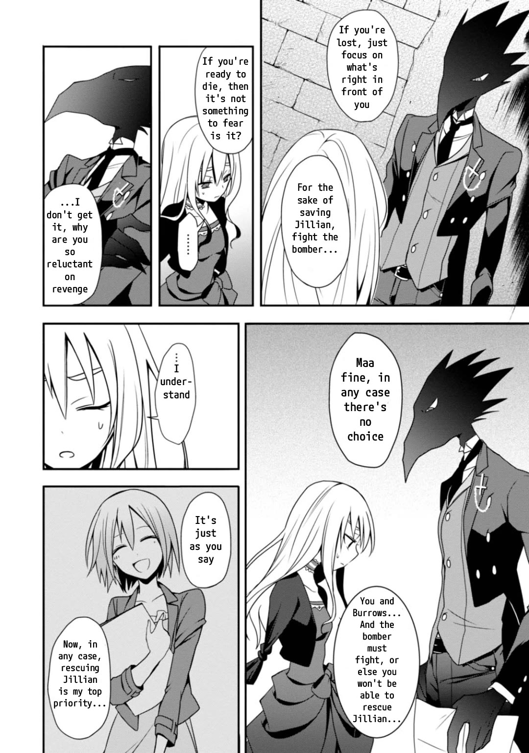 Higyaku no Noel Chapter 7 page 18 - Chapter 7: To the abandoned steel mill
