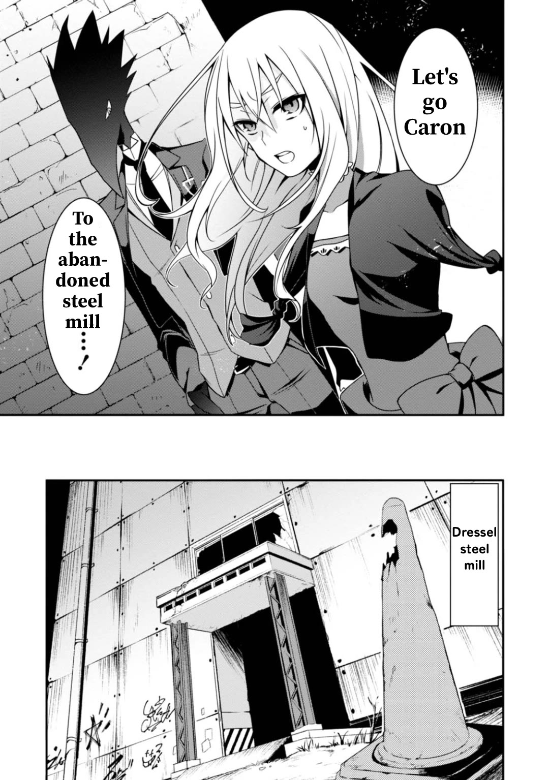 Higyaku no Noel Chapter 7 page 19 - Chapter 7: To the abandoned steel mill