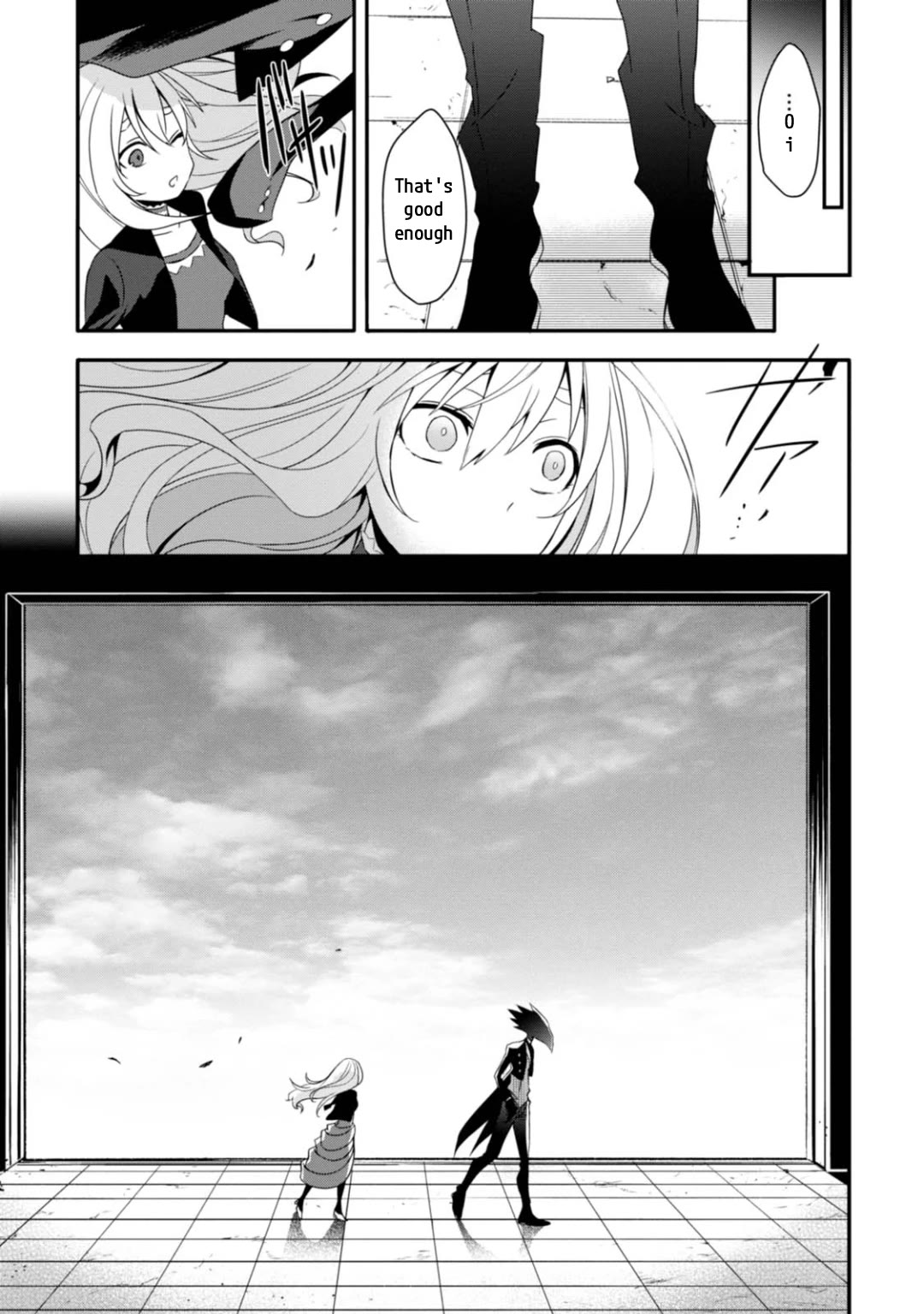 Higyaku no Noel Chapter 8 page 15 - Chapter 8: Bomber no Fugo