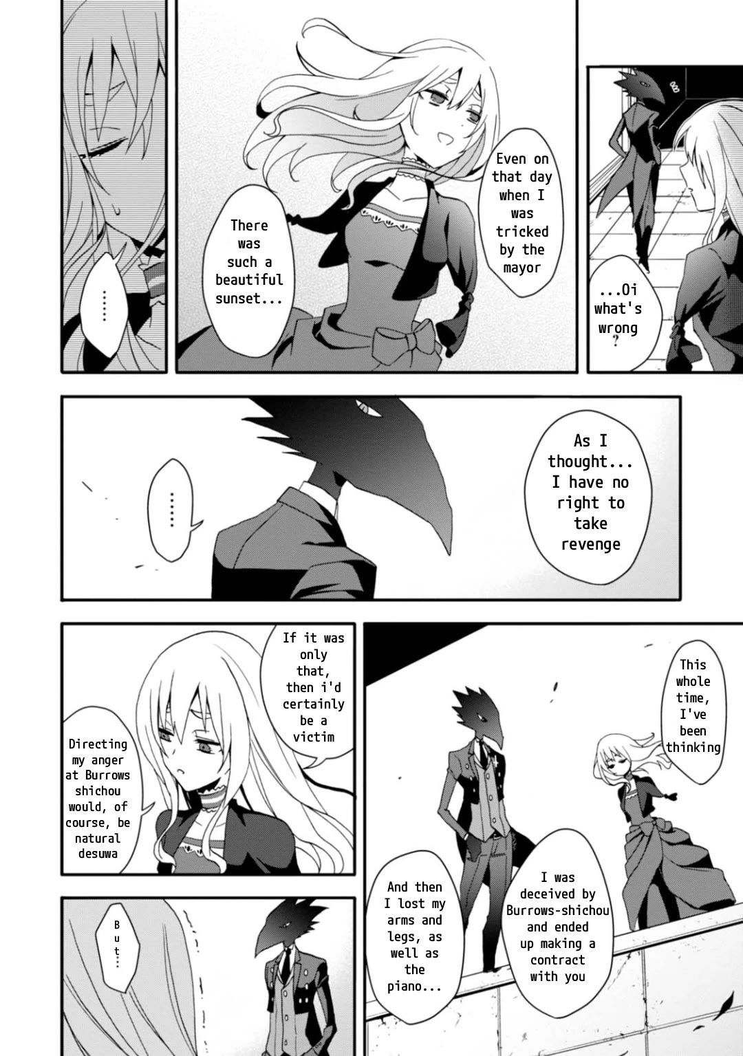 Higyaku no Noel Chapter 8 page 16 - Chapter 8: Bomber no Fugo