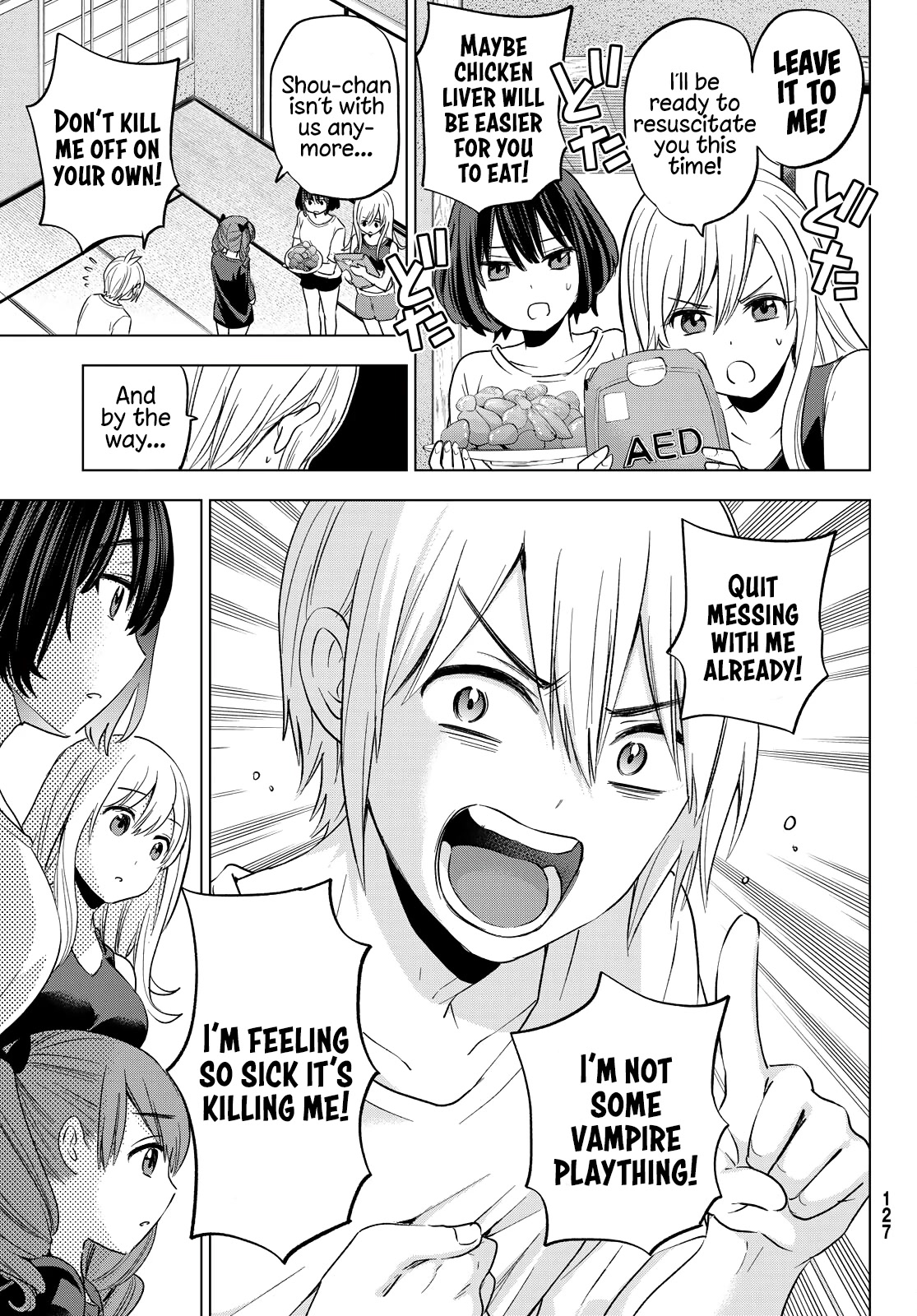 Hiiragi-san Chi no Kyuuketsu Jijou Chapter 10 page 21 - Chapter 10: Blood Treatment