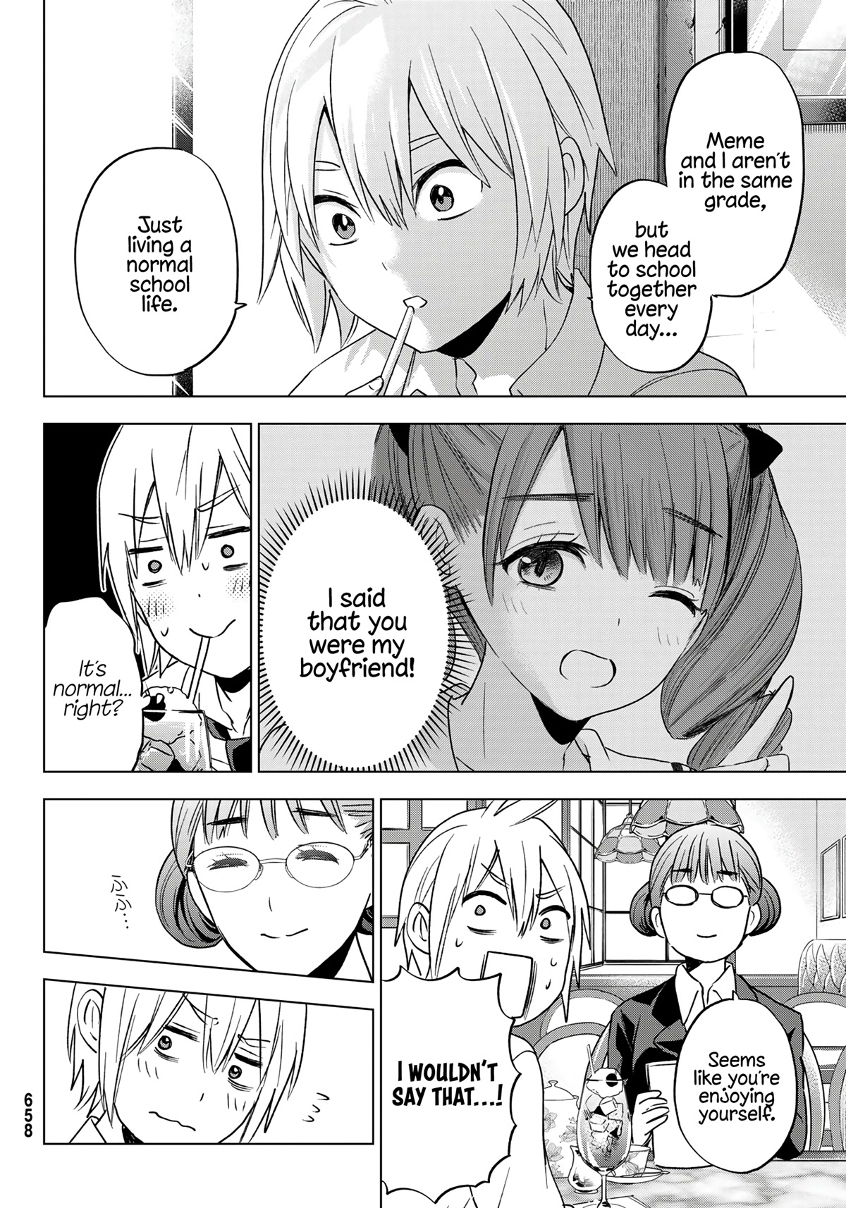 Hiiragi-san Chi no Kyuuketsu Jijou Chapter 11 page 4 - Chapter 11: Bloody Conclusion