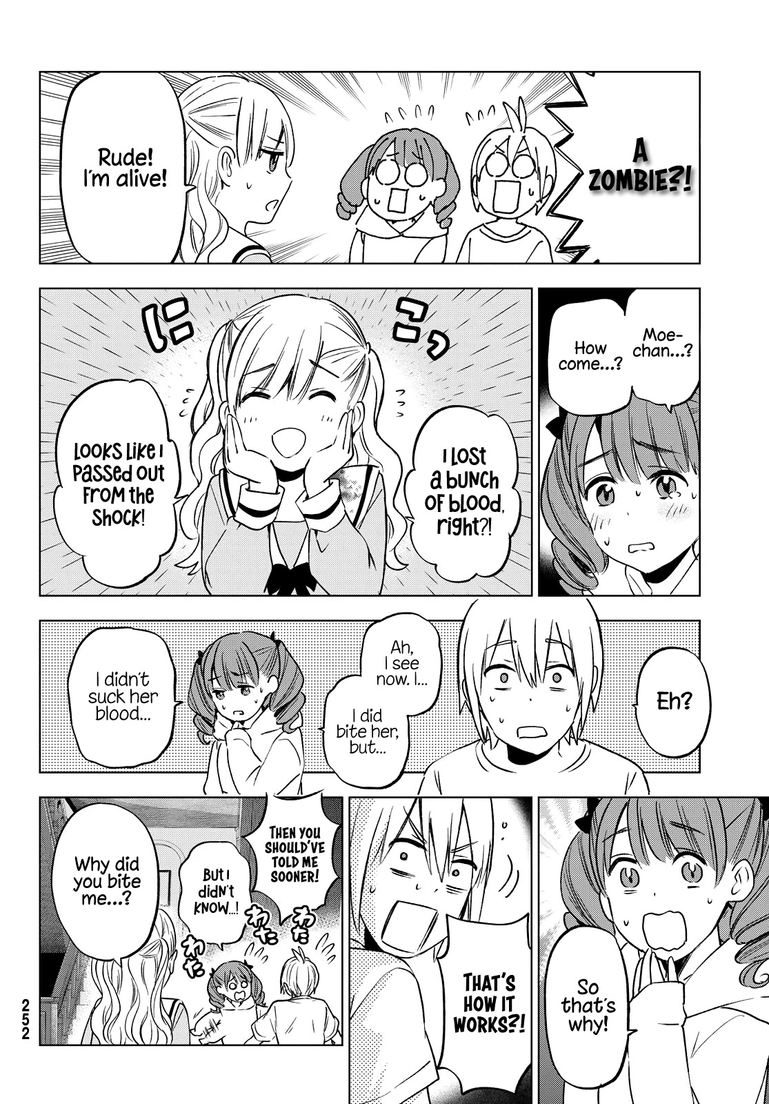 Hiiragi-san Chi no Kyuuketsu Jijou Chapter 14 page 12 - Chapter 14: In the Night World
