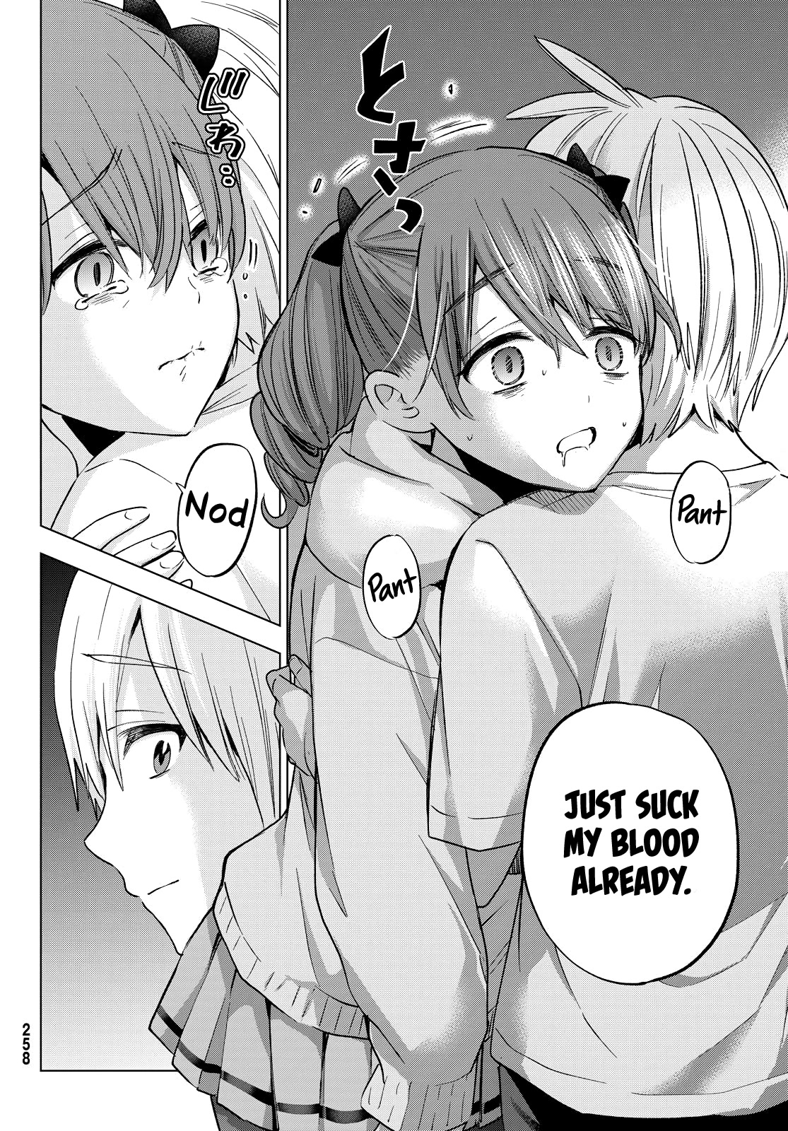 Hiiragi-san Chi no Kyuuketsu Jijou Chapter 14 page 18 - Chapter 14: In the Night World