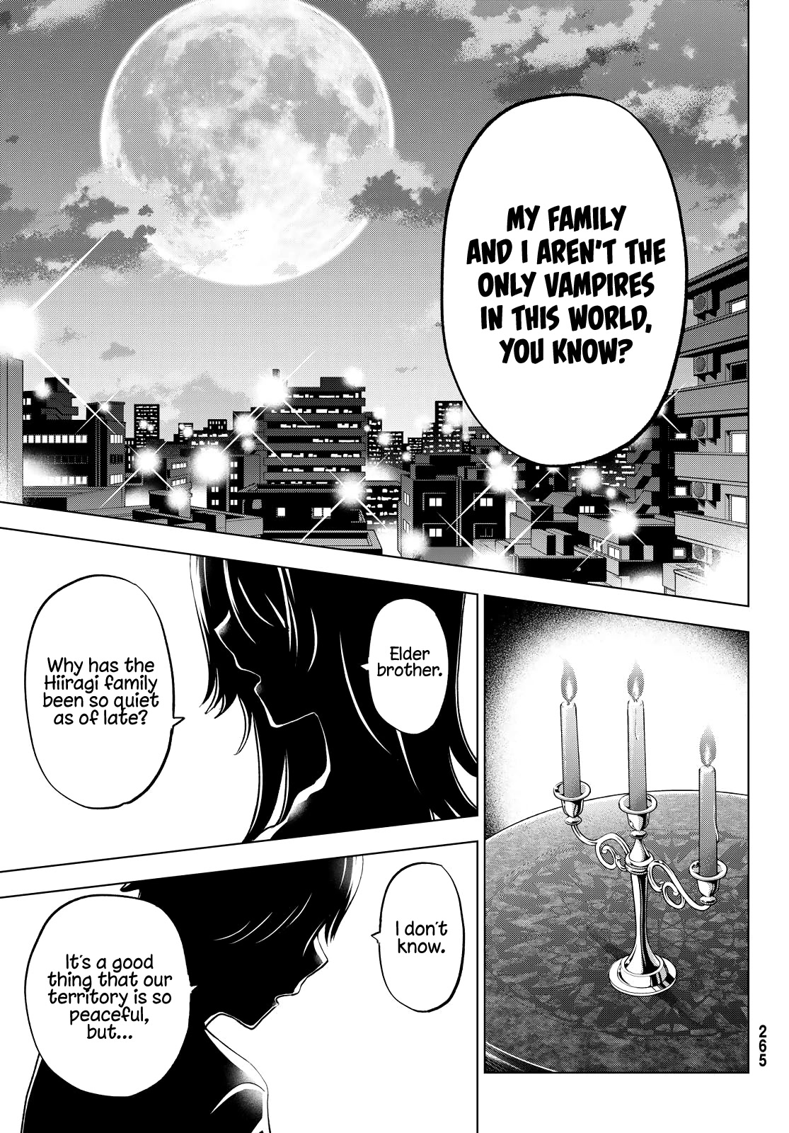 Hiiragi-san Chi no Kyuuketsu Jijou Chapter 14 page 24 - Chapter 14: In the Night World