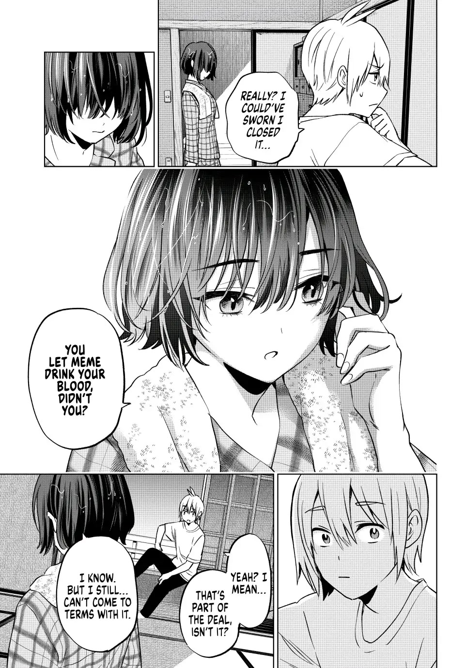 Hiiragi-san Chi no Kyuuketsu Jijou Chapter 15 page 11 - Chapter 15: Night Visitation