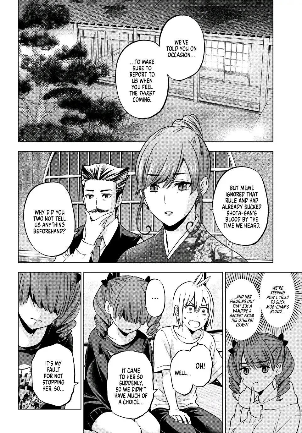 Hiiragi-san Chi no Kyuuketsu Jijou Chapter 15 page 4 - Chapter 15: Night Visitation