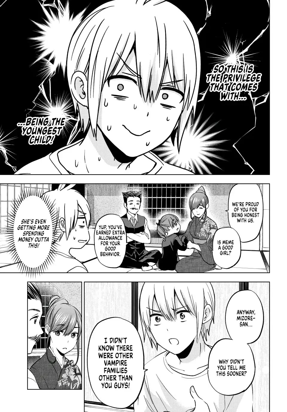 Hiiragi-san Chi no Kyuuketsu Jijou Chapter 15 page 7 - Chapter 15: Night Visitation