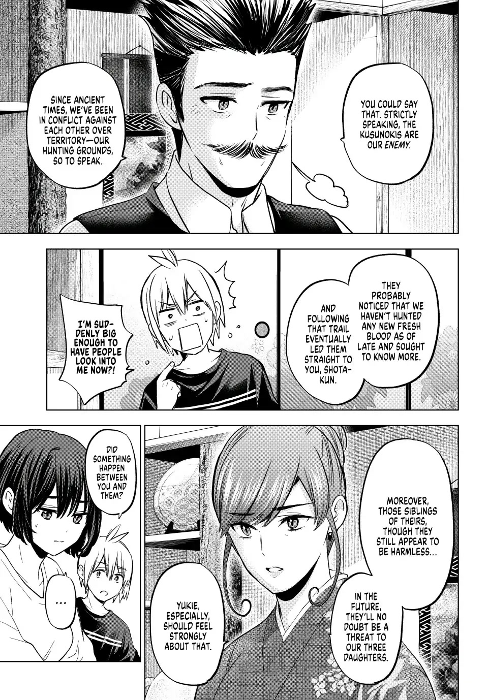 Hiiragi-san Chi no Kyuuketsu Jijou Chapter 16 page 11 - Chapter 16: Welcome Back