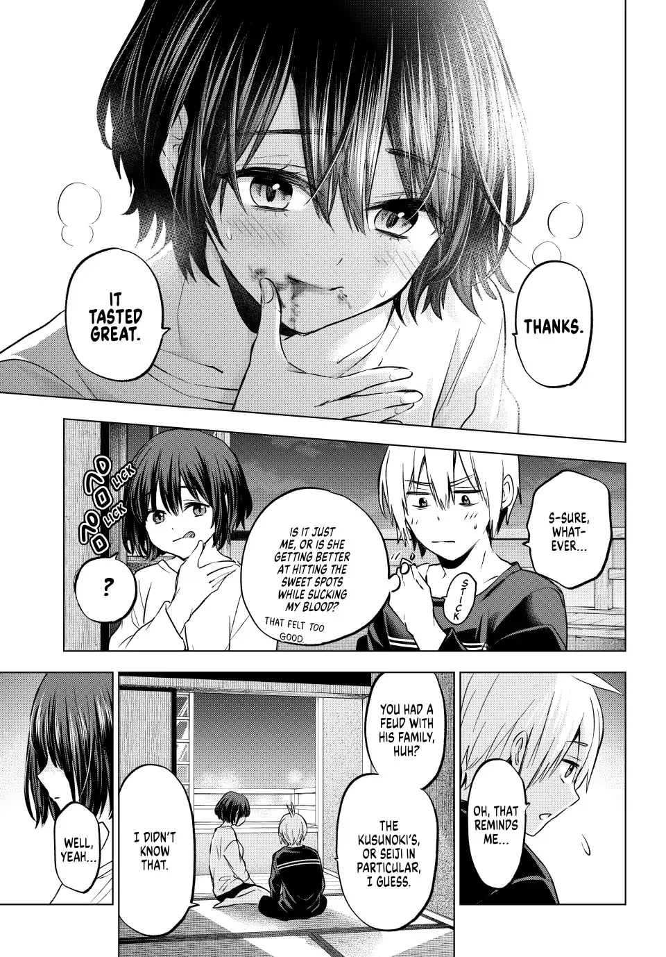 Hiiragi-san Chi no Kyuuketsu Jijou Chapter 16 page 15 - Chapter 16: Welcome Back