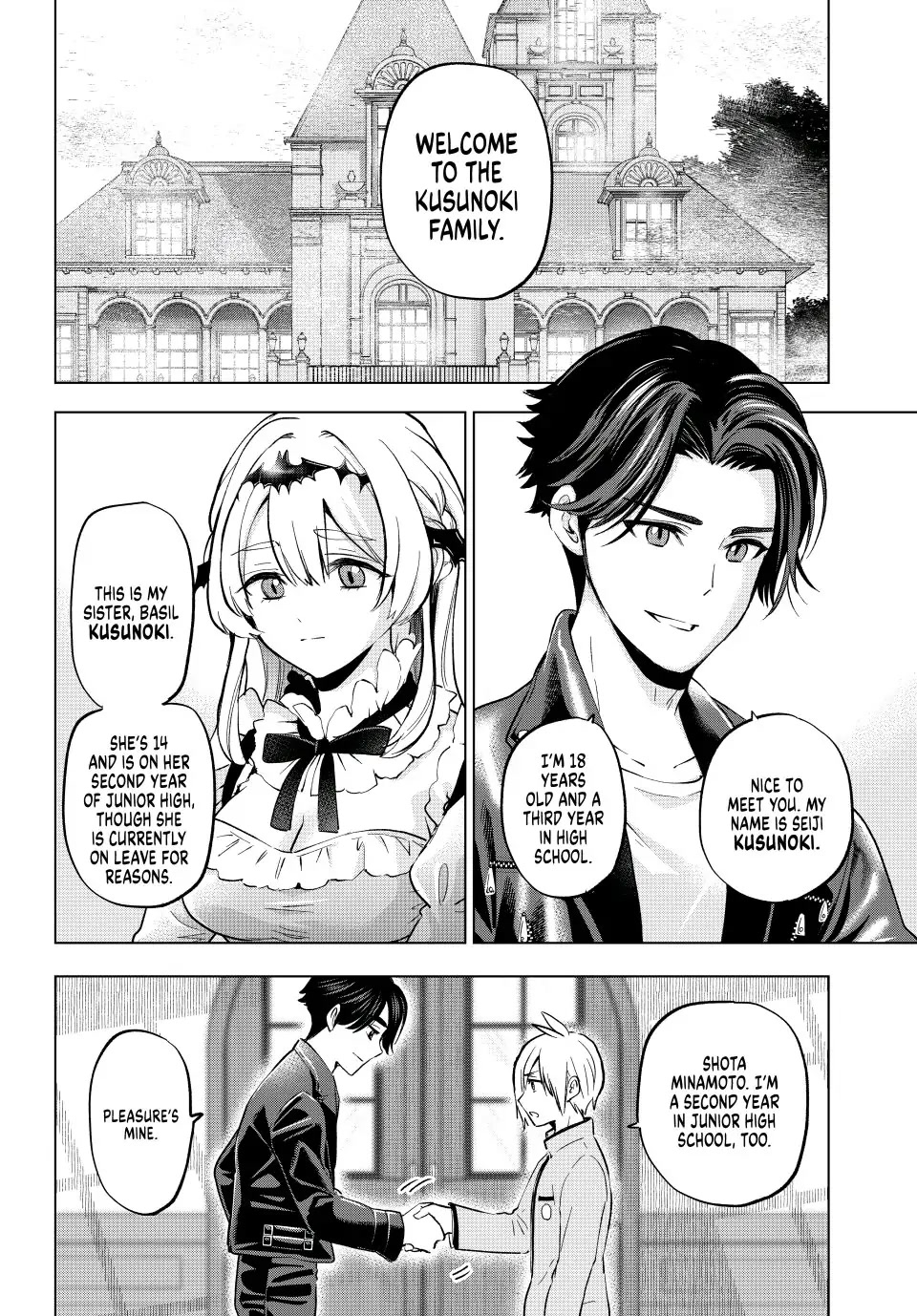 Hiiragi-san Chi no Kyuuketsu Jijou Chapter 16 page 2 - Chapter 16: Welcome Back