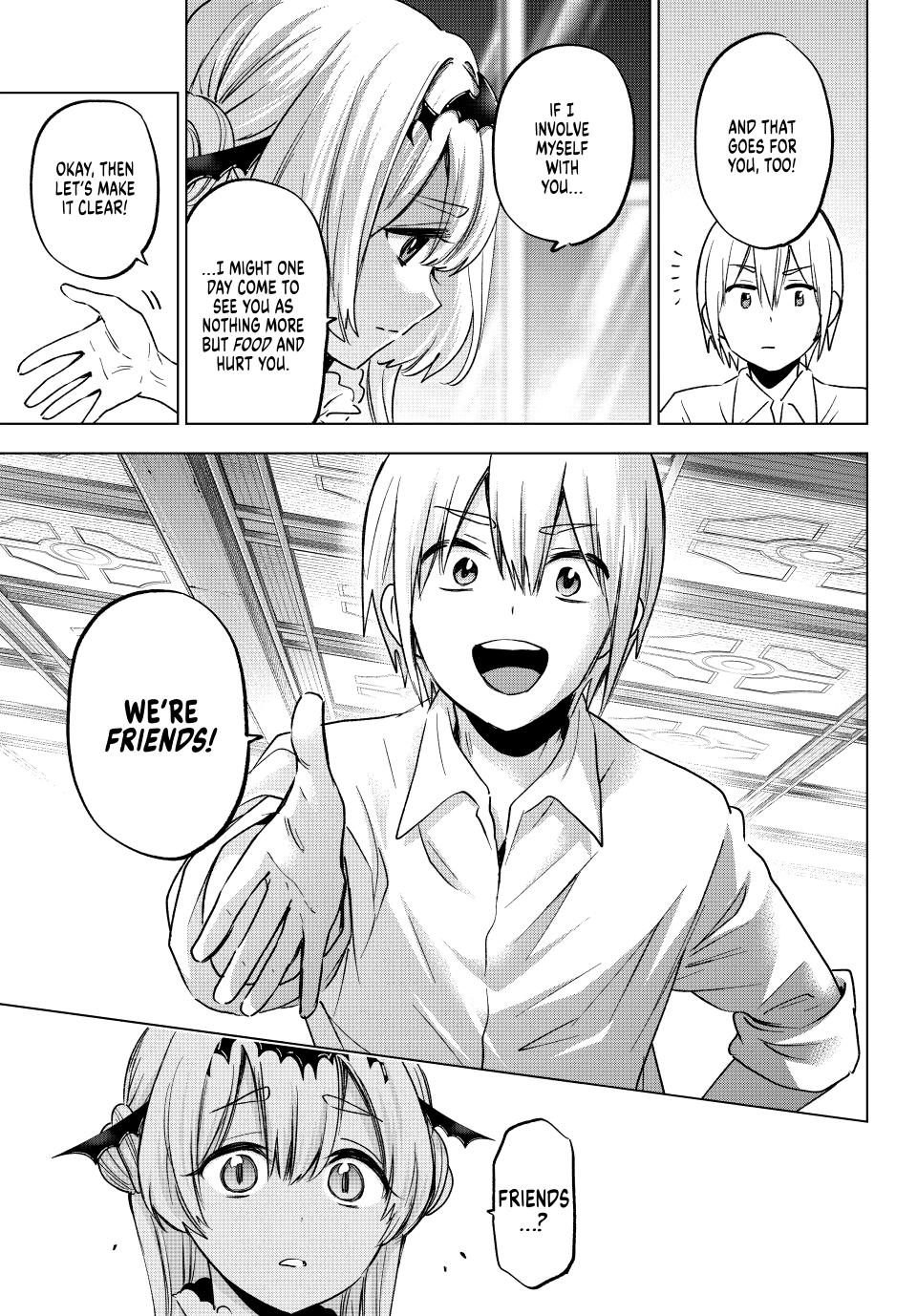Hiiragi-san Chi no Kyuuketsu Jijou Chapter 18 page 19 - Chapter 18