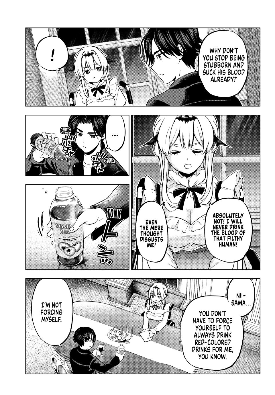 Hiiragi-san Chi no Kyuuketsu Jijou Chapter 18 page 3 - Chapter 18