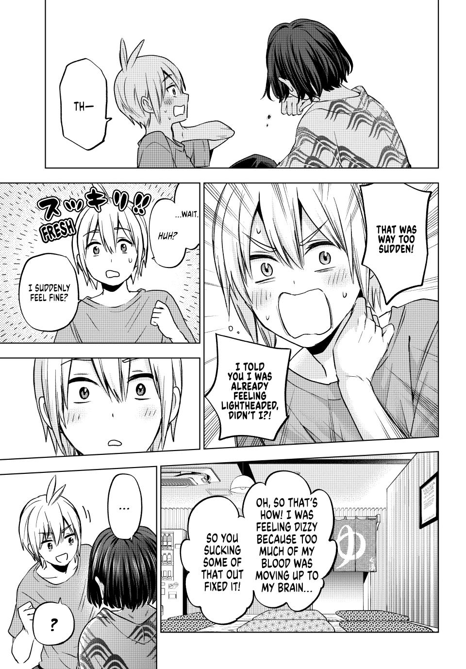 Hiiragi-san Chi no Kyuuketsu Jijou Chapter 19 page 17 - Chapter 19